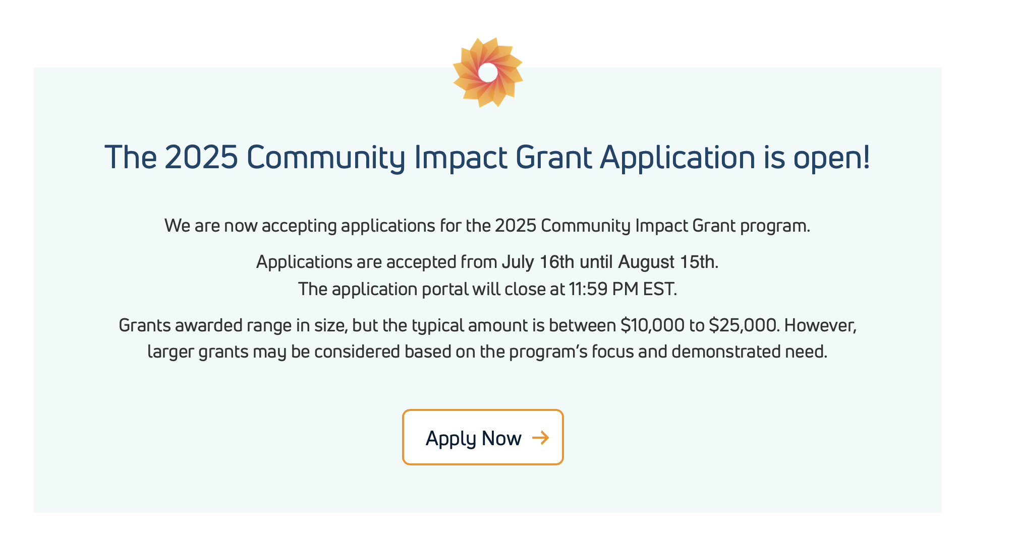 funding opportunity image