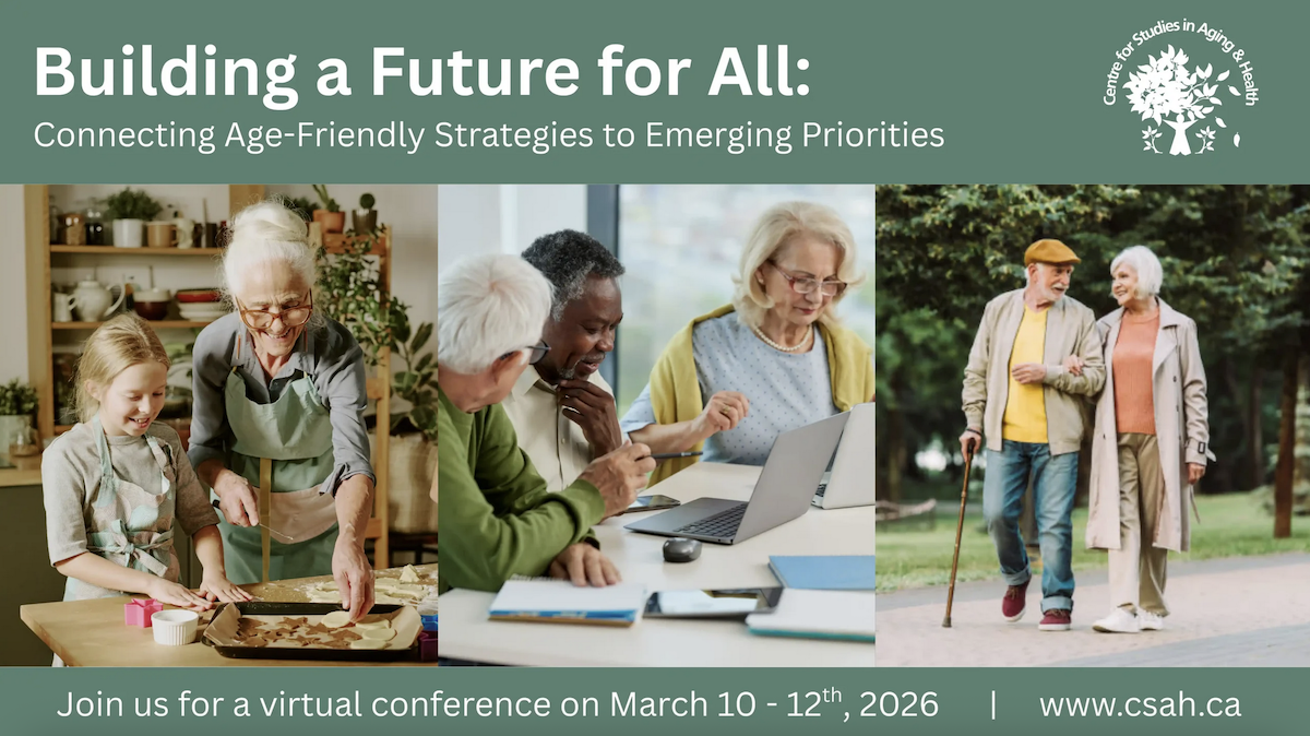 [Conference] Building a Future for All: Connecting Age-Friendly ...